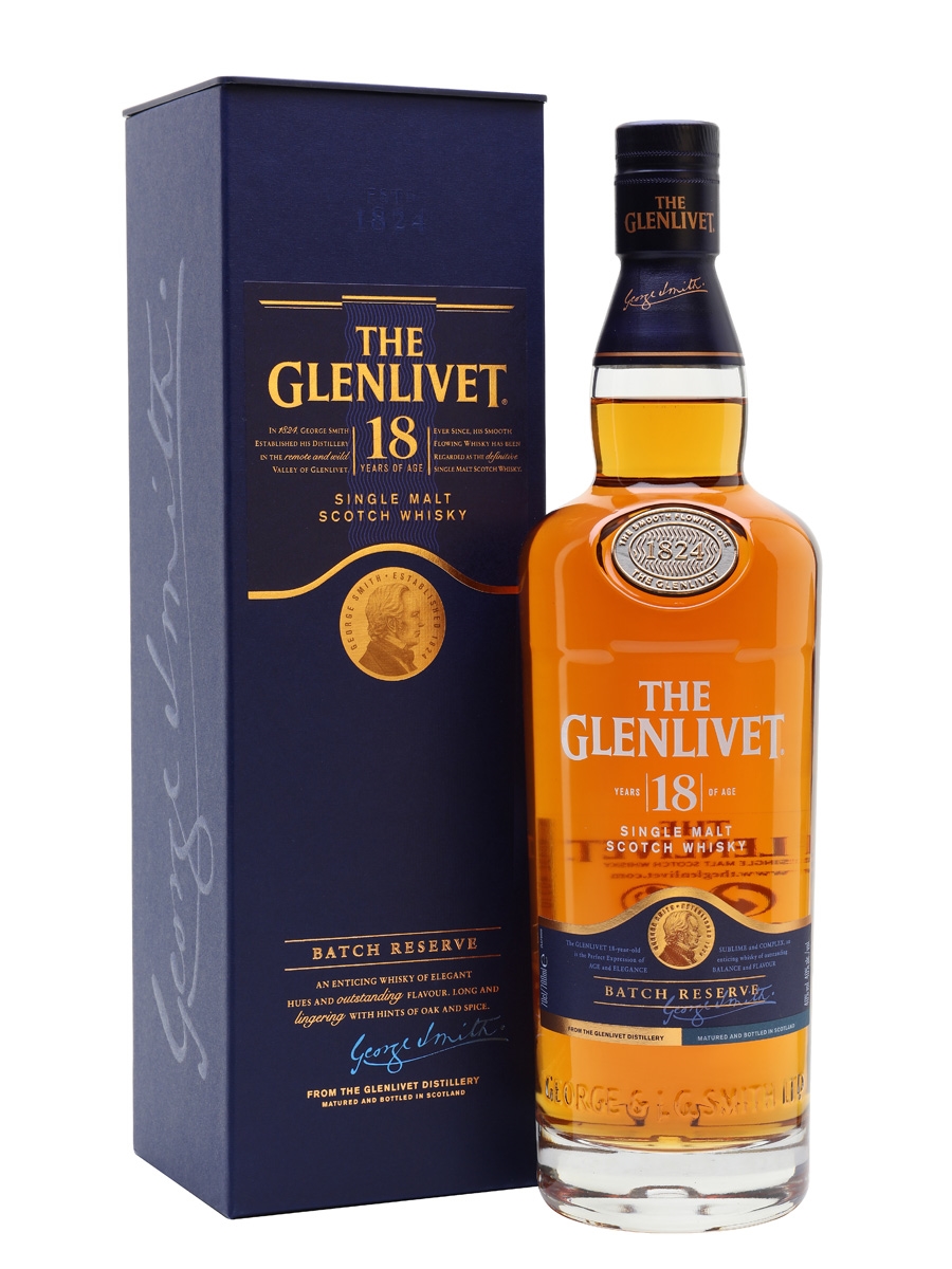 Whisky Glenlivet 18 1000ml - Batch Reserve