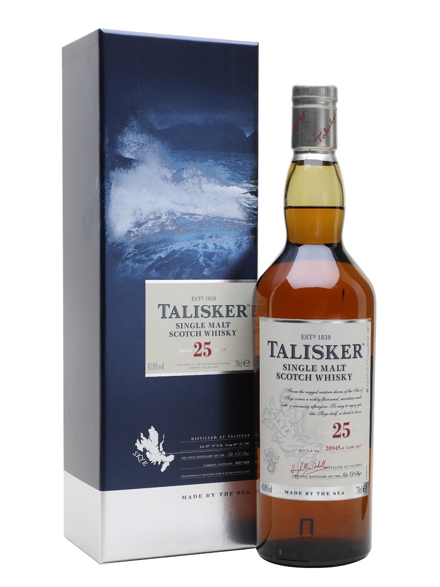 Whisky Talisker 25 - 2017 Release
