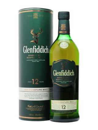 Whisky Glenfiddich 12 Năm - 1.0L