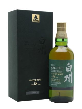 Whisky Hakushu 18 Peated Malt - 100th Anniversary