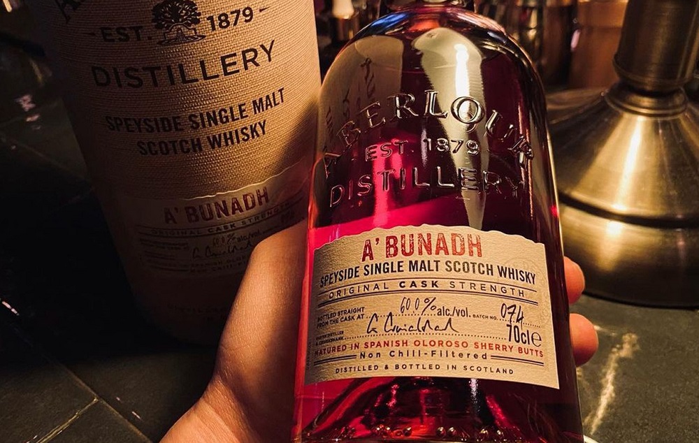 aberlour a’bunadh batch 74 – whisky single malt speyside 60% nguyen thung sherry oloroso