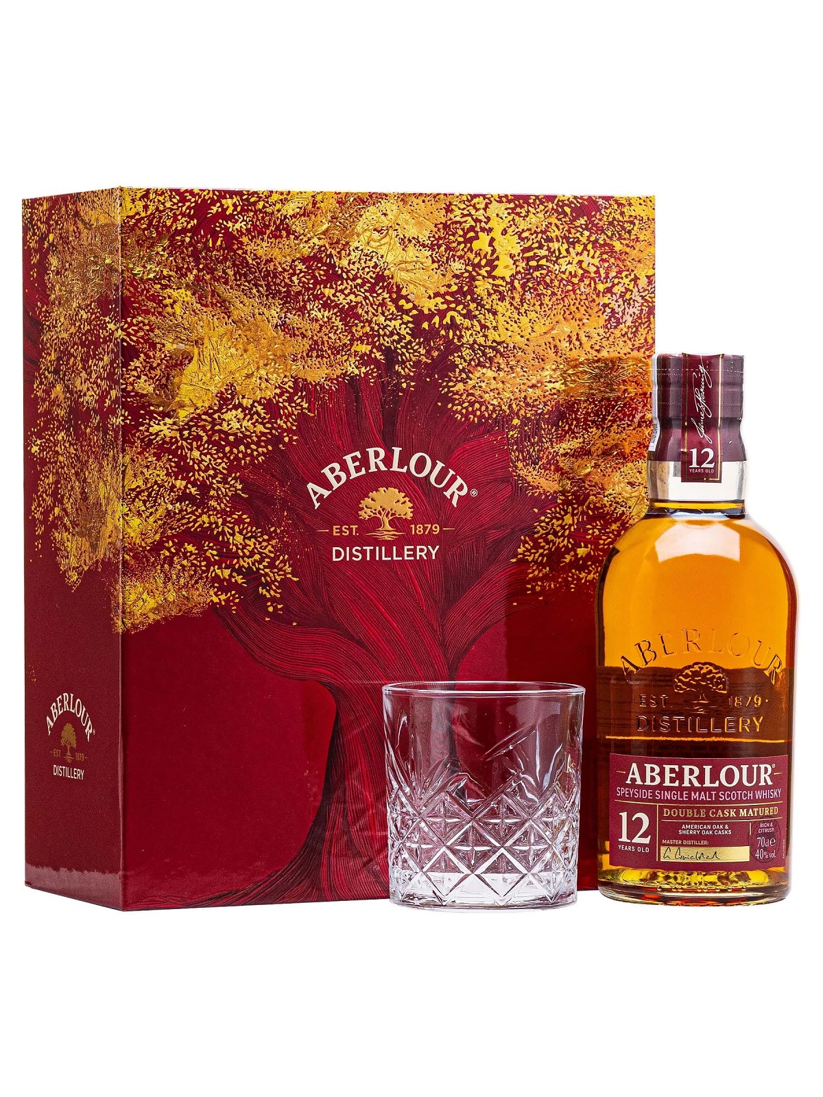 Aberlour 12 Year Old Double Cask – Hộp Quà Tết 2026 Phiên Bản Cao Cấp