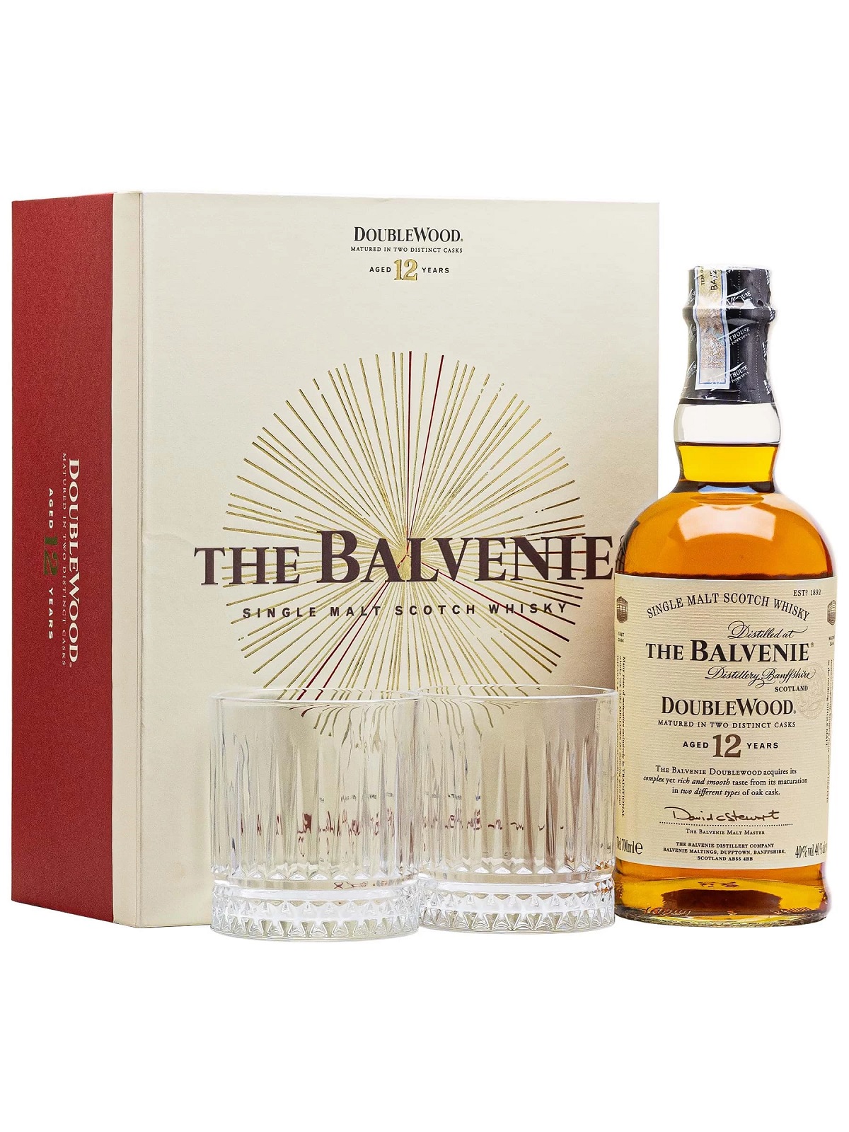 The Balvenie 12 Year Old DoubleWood – Hộp Quà Tết 2026 Phiên Bản Cao Cấp