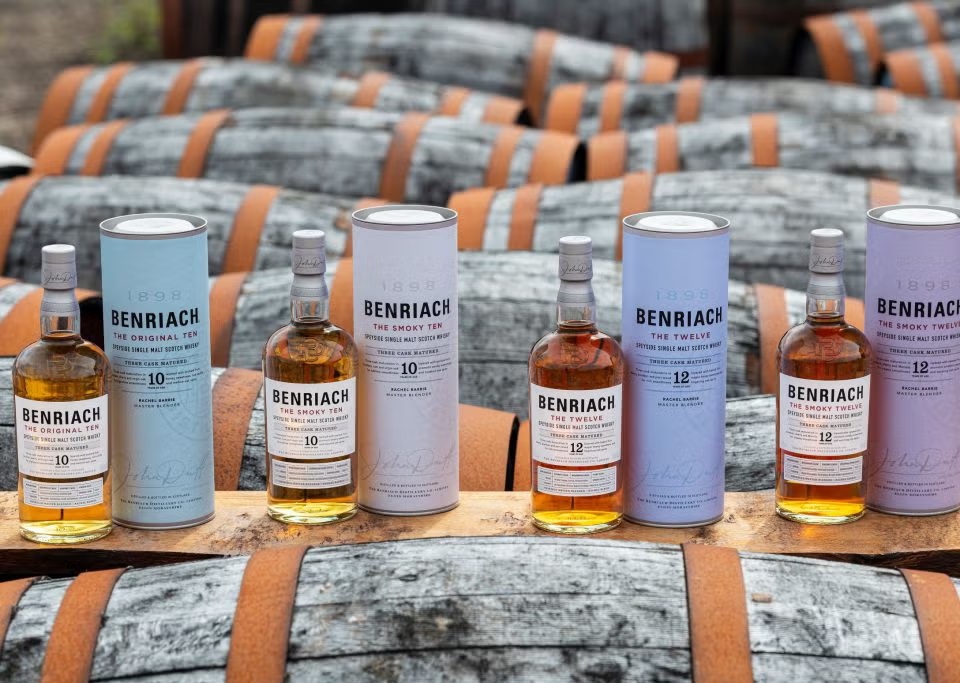 Benriach The Original Ten và The Twelve – thêm hai năm tuổi, nhưng không chỉ khác nhau ở thời gian