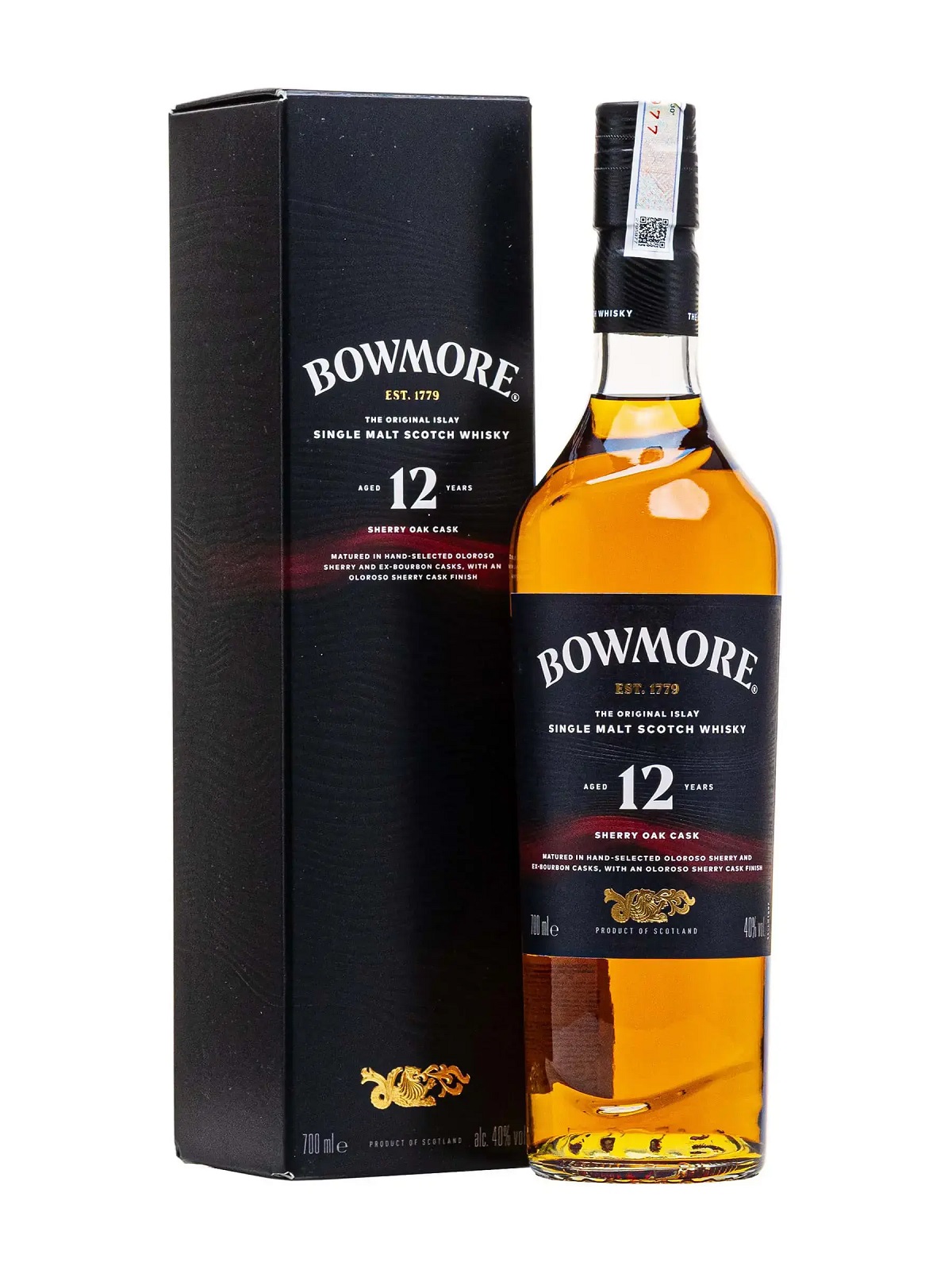 Whisky Bowmore 12 Year Old (5010496080818)