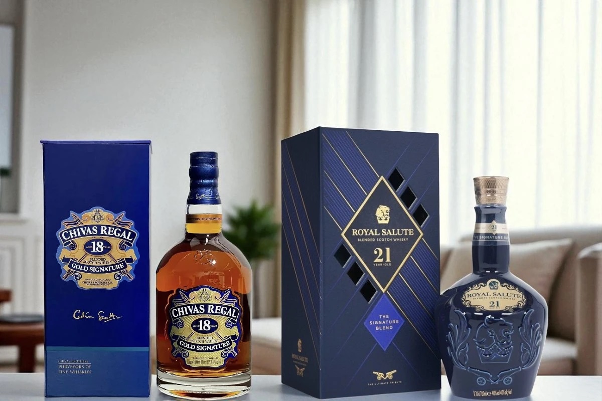 chivas regal va royal salute khac nhau the nao