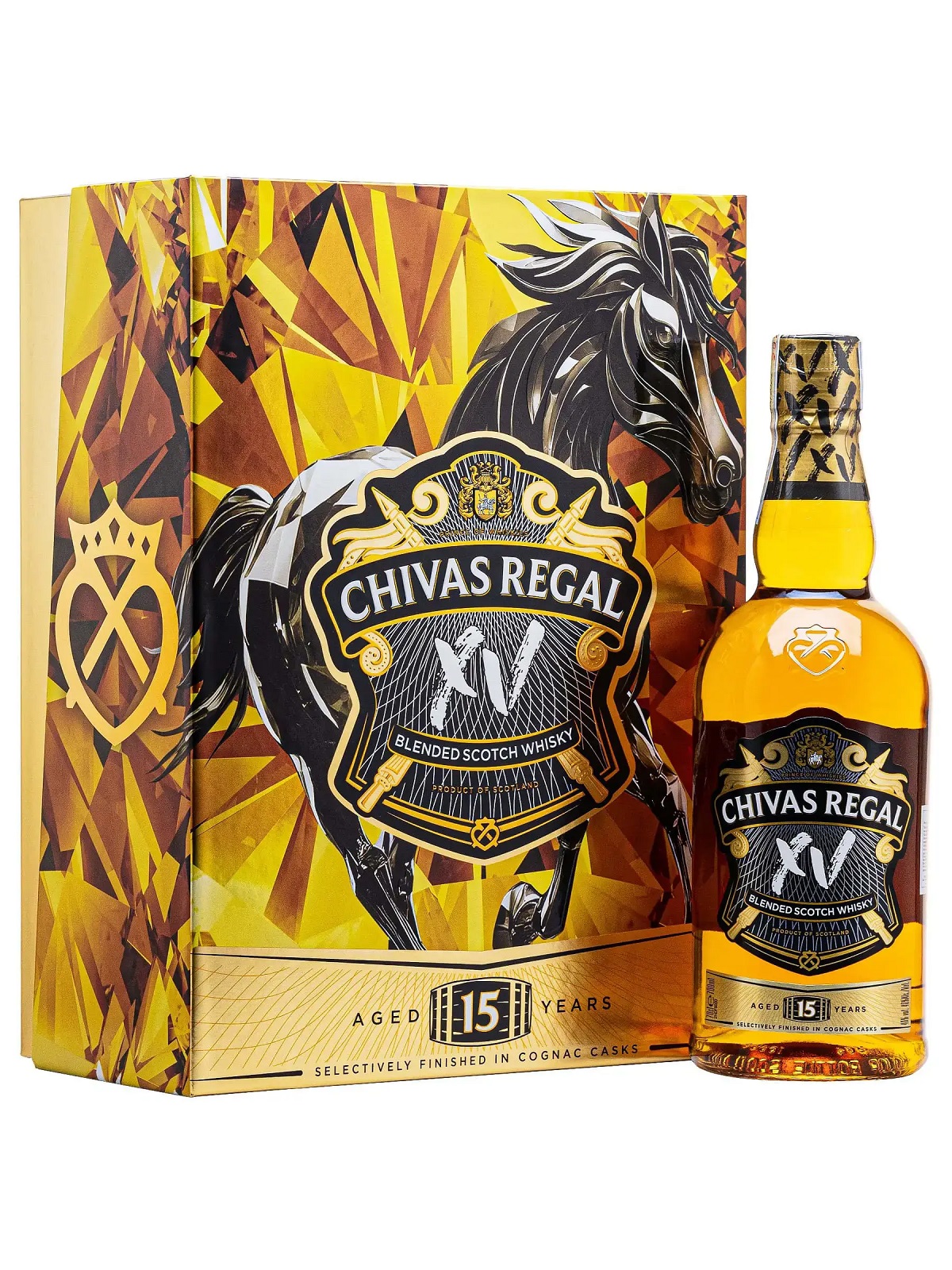Chivas 15 Year Old – Hộp Quà Tết 2026 Phiên Bản Hoàng Kim