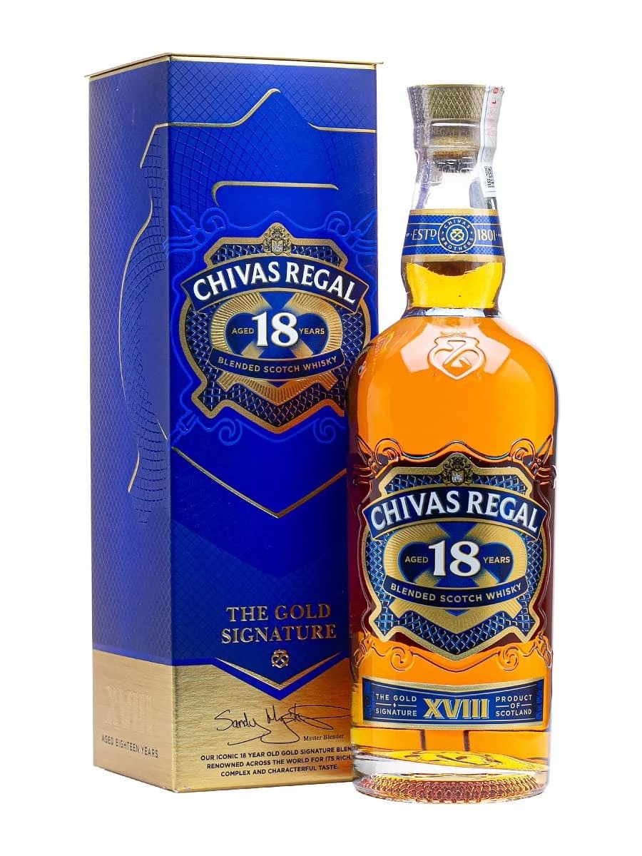 Whisky Chivas 18 Year Old 700ml (5000299225004)