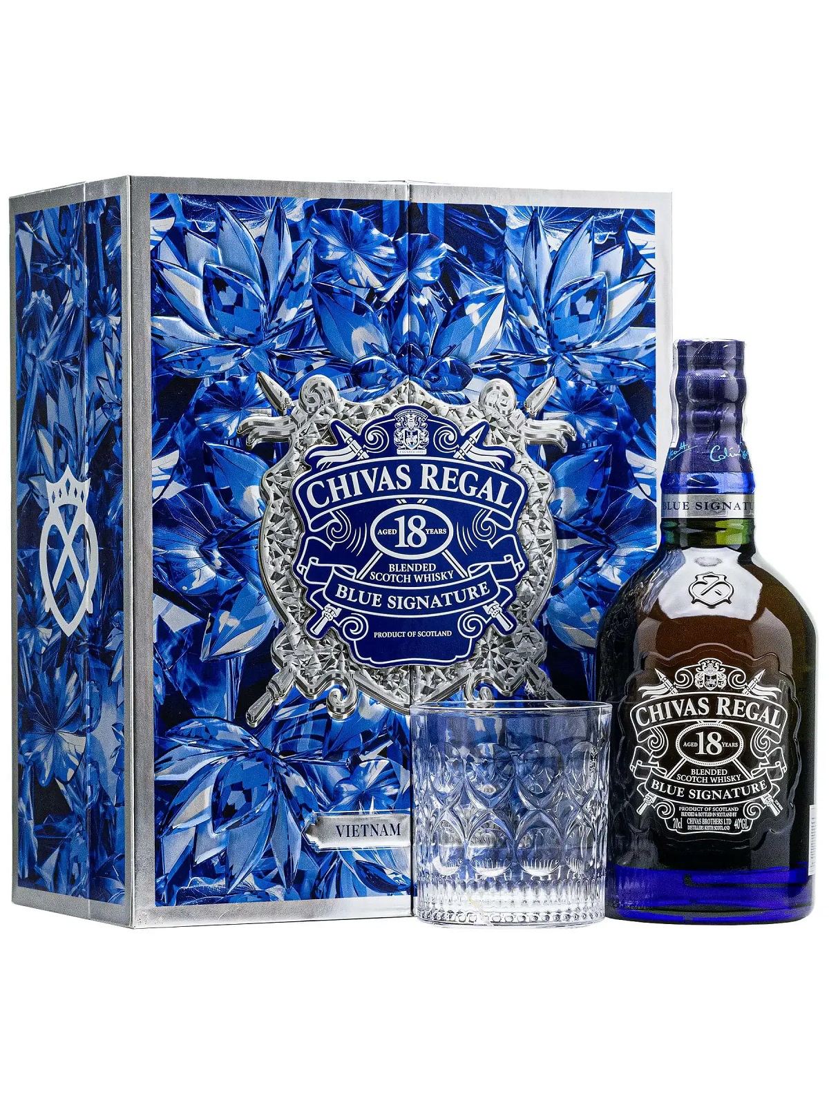 Chivas 18 Year Old Blue Signature – Hộp Quà Tết 2026 Phiên Bản Thượng Hạng