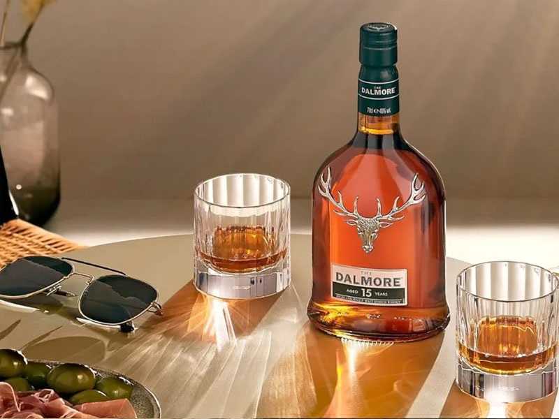 dalmore 15 years – single malt whisky dam da tu thung sherry