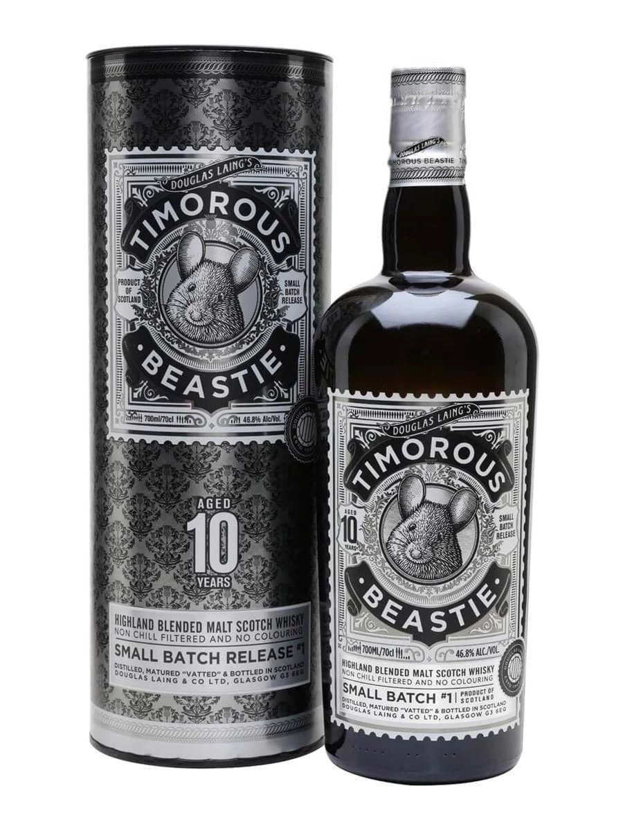 Douglas Laing Timorous Beastie 10 Years Old Highland Blended Malt Scotch Whisky