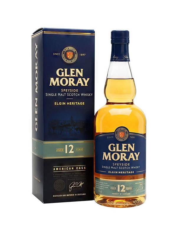 Glen Moray 12 Year Old – Single Malt Whisky vùng Speyside