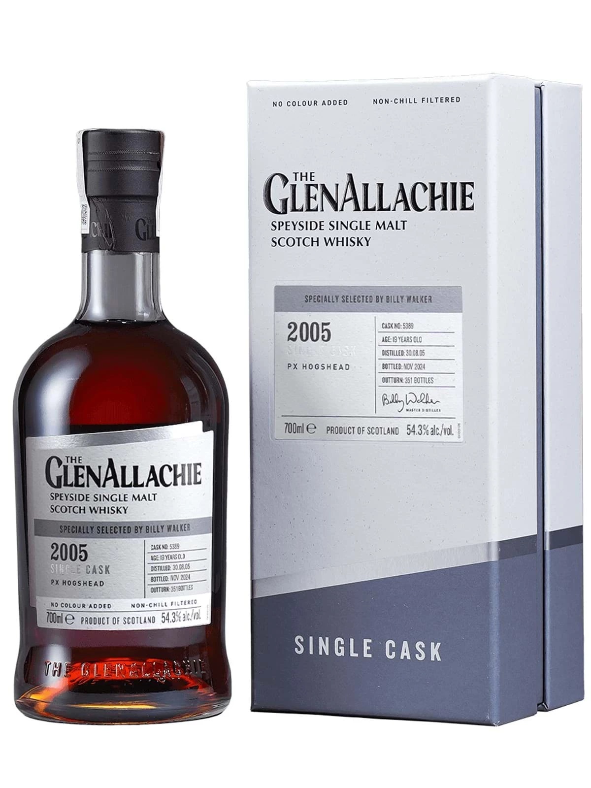 Glenallachie 2005 PX Hogshead Cask no. 5389