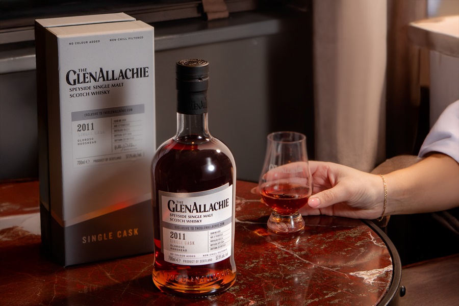 GlenAllachie 2011 PX Puncheon Cask No. 803432 – Dòng chảy ngọt sâu từ một thùng sherry độc bản