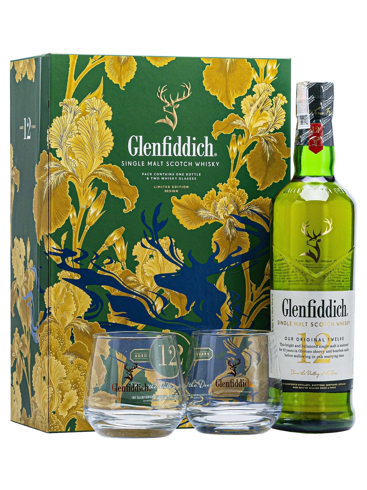 Glenfiddich 12 Year Old – Hộp Quà Tết 2026 Phiên Bản Sang Trọng