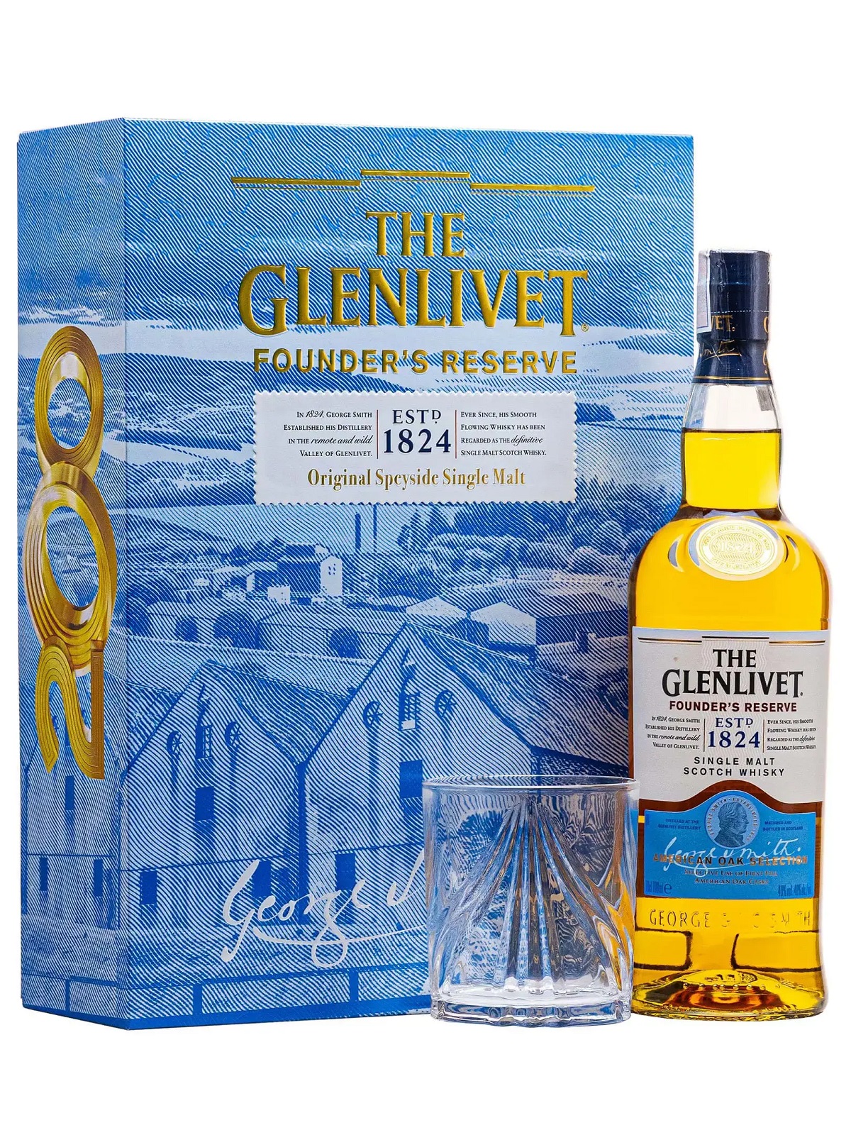 Glenlivet Founder’s Reserve – Hộp Quà Tết 2026 Phiên Bản Truyền Thống Speyside