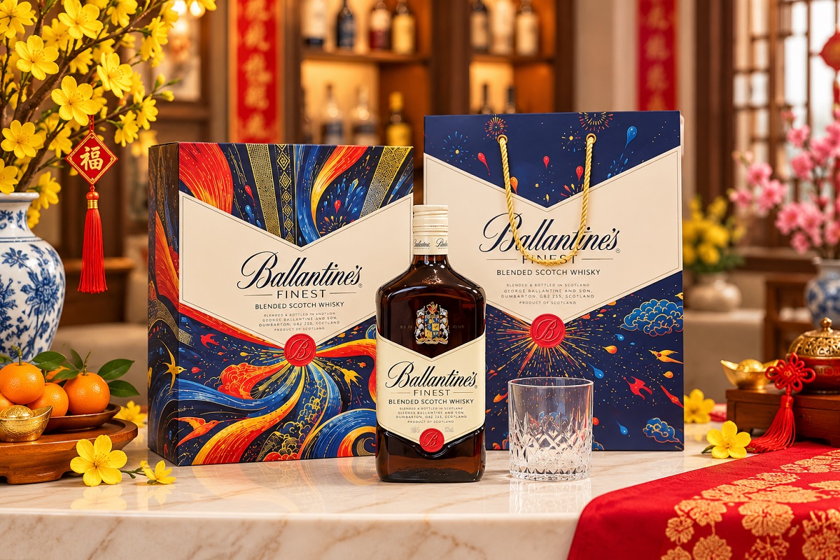 Ballantine's Finest – Rực rỡ tinh thần sum vầy