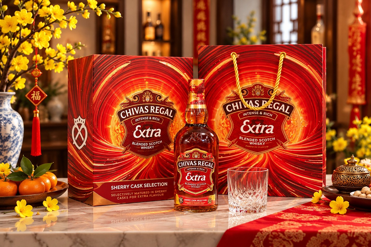Chivas Regal Extra Sherry Cask Selection – Ấm áp và đậm đà