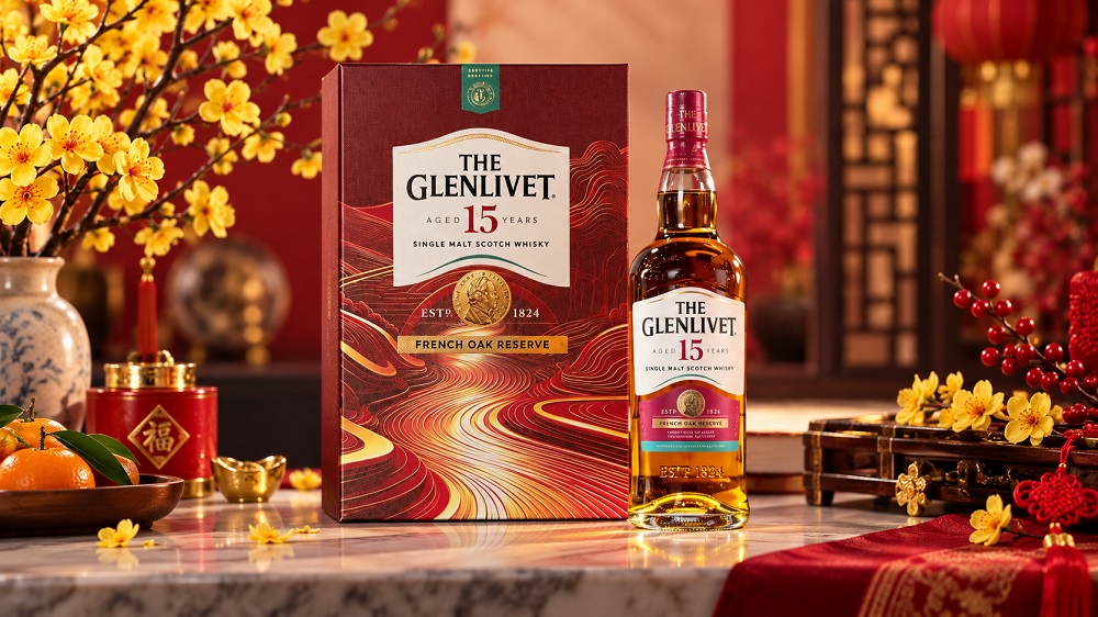 the glenlivet 15 years old french oak reserve – hop qua tet 2027 dau an truong thanh va su tran trong
