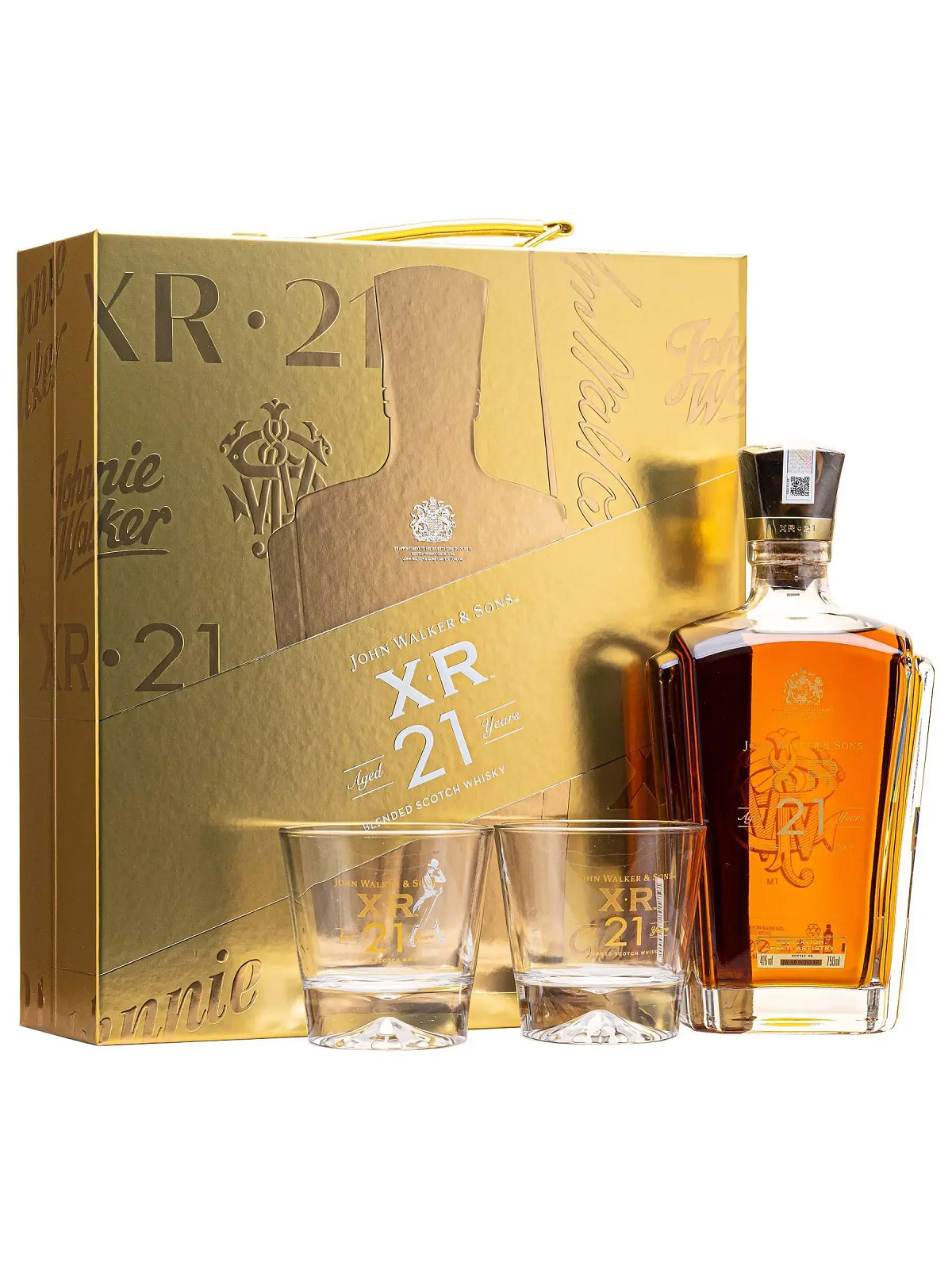 Johnnie Walker and Sons XR 21 Year Old – Hộp Quà Tết 2026 Phiên Bản Hoàng Gia