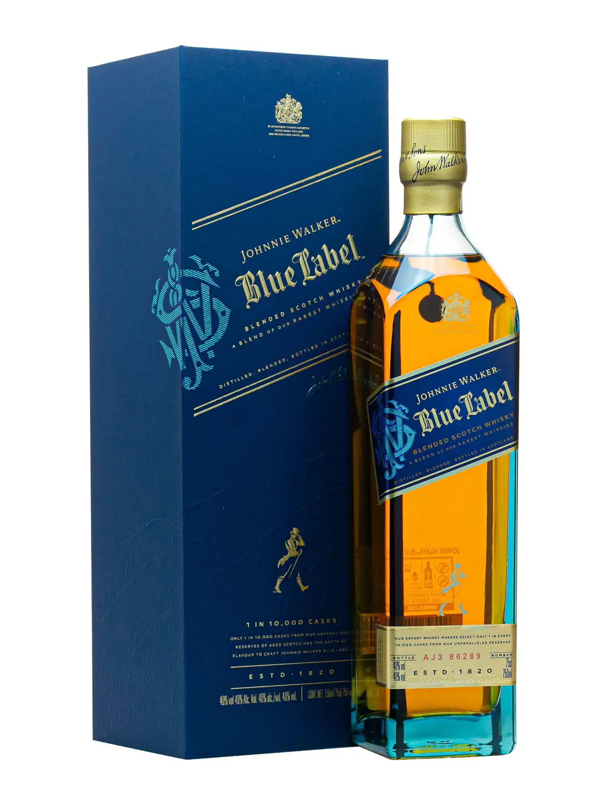Whisky Johnnie Walker Blue Label 750ml (5000267115245)