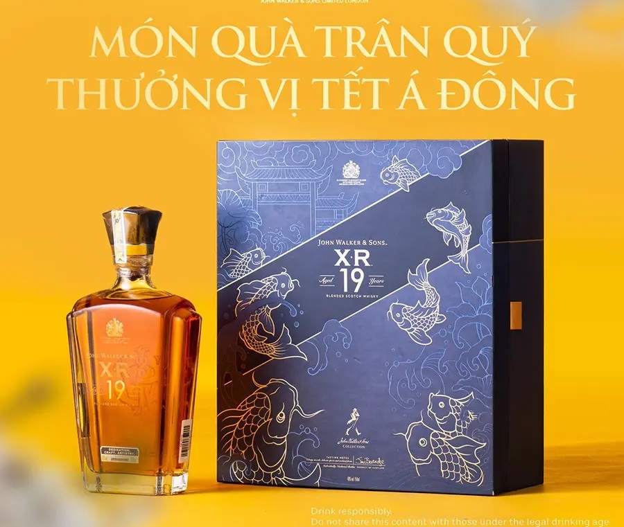 johnnie walker sons xr 19 year old – hanh trinh kham pha dong whisky extra rare tu scotland