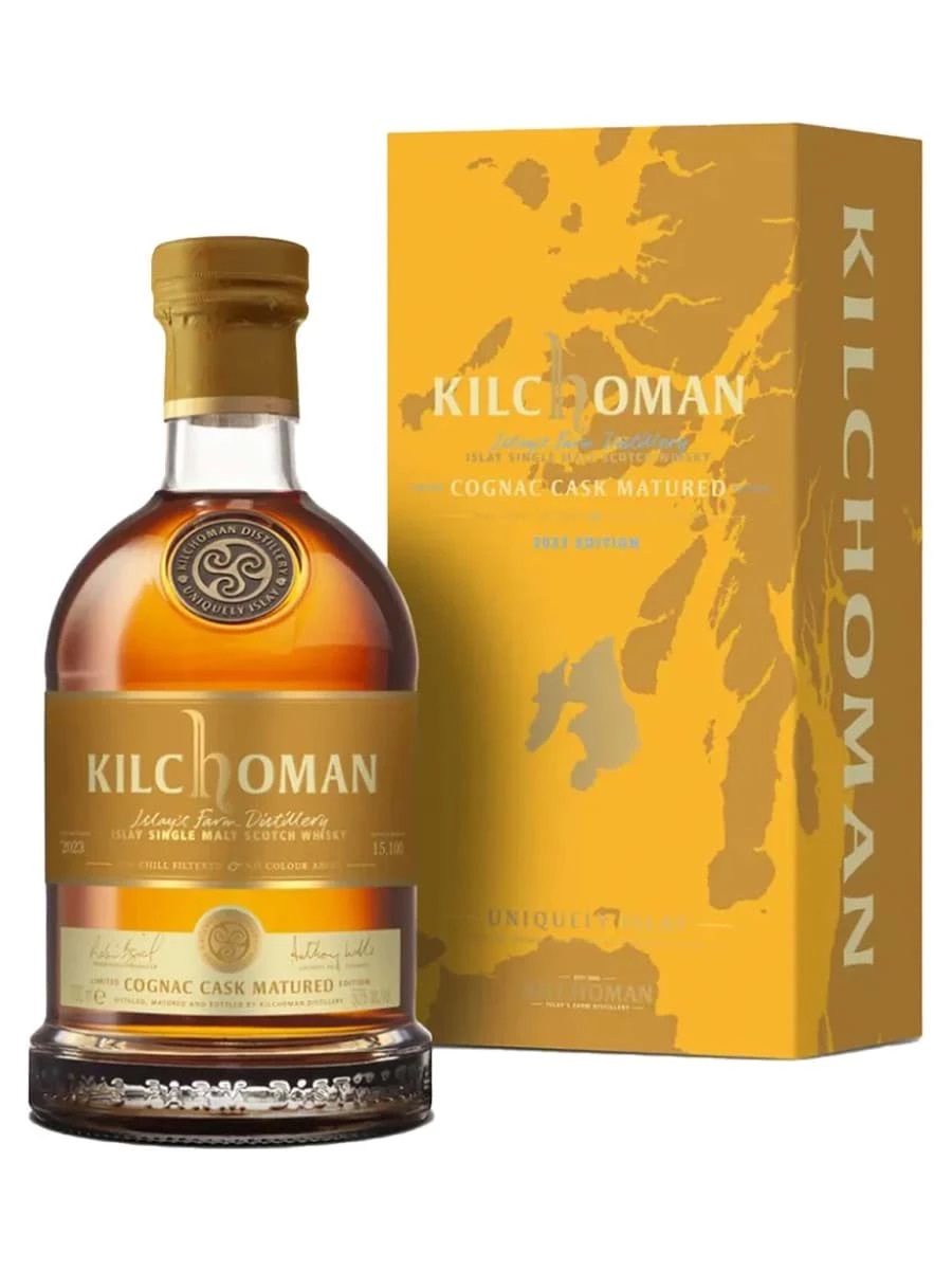 Rượu Whisky Kilchoman Cognac Cask Matured – Single Malt Islay Chính Hãng