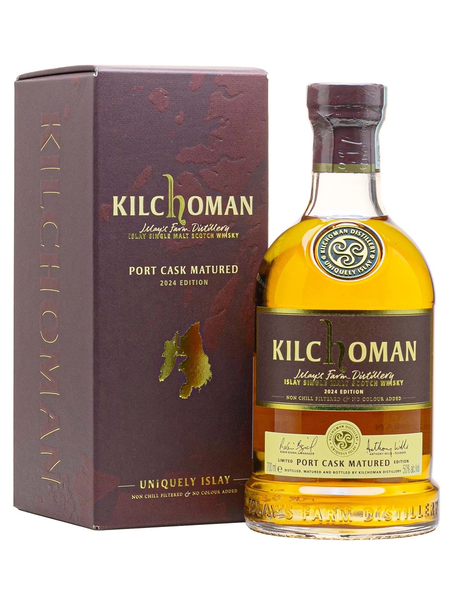 Rượu Whisky Kilchoman Port Cask Matured 2024 Edition – Single Malt Islay Chính Hãng