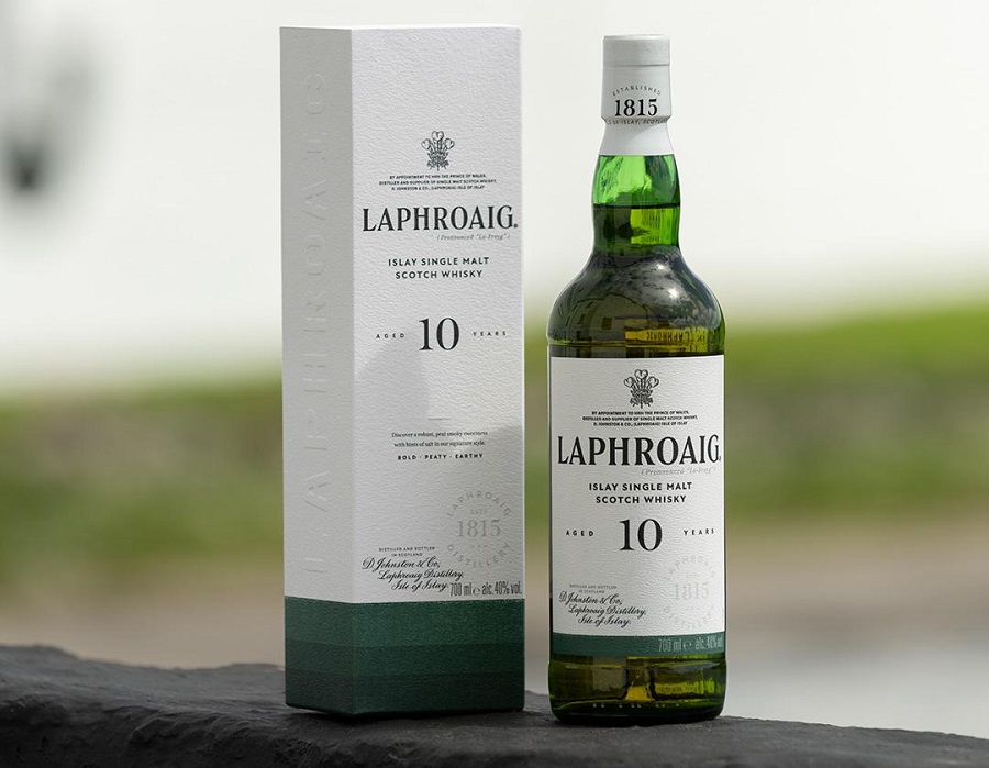 laphroaig 10 year old – single malt whisky vung islay