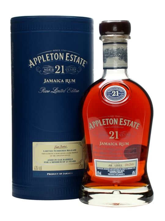 Rum Appleton Estate 21 Năm Jamaica Rum