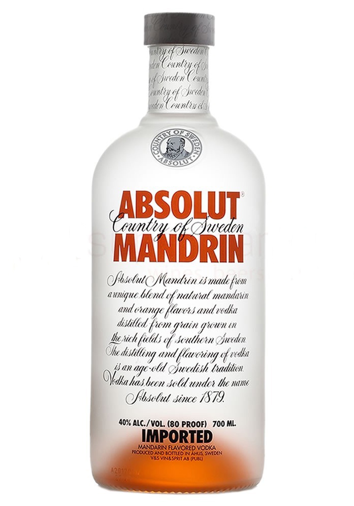 Vodka Absolut Mandrin