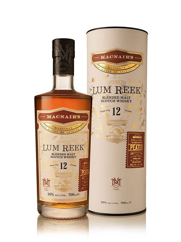 MacNair’s Lum Reek Peated 12 – Blended Malt Whisky khói tinh tế từ nghệ thuật phối trộn hiện đại