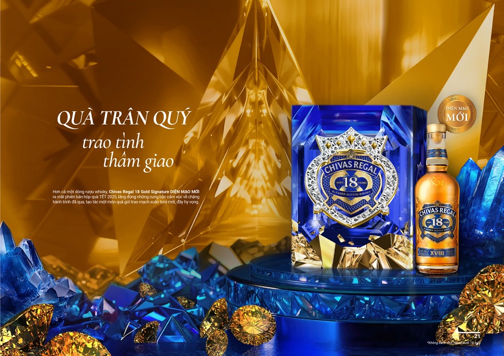 Vì sao Chivas Regal 18 luôn là lựa chọn quà Tết hàng đầu của doanh nghiệp Việt?