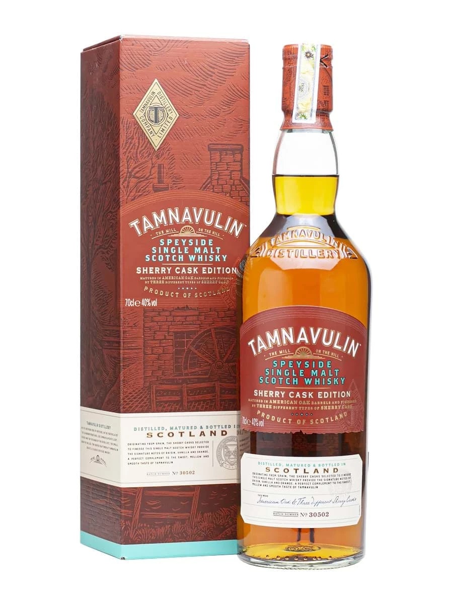 Tamnavulin Sherry Cask – Single Malt Whisky vùng Speyside