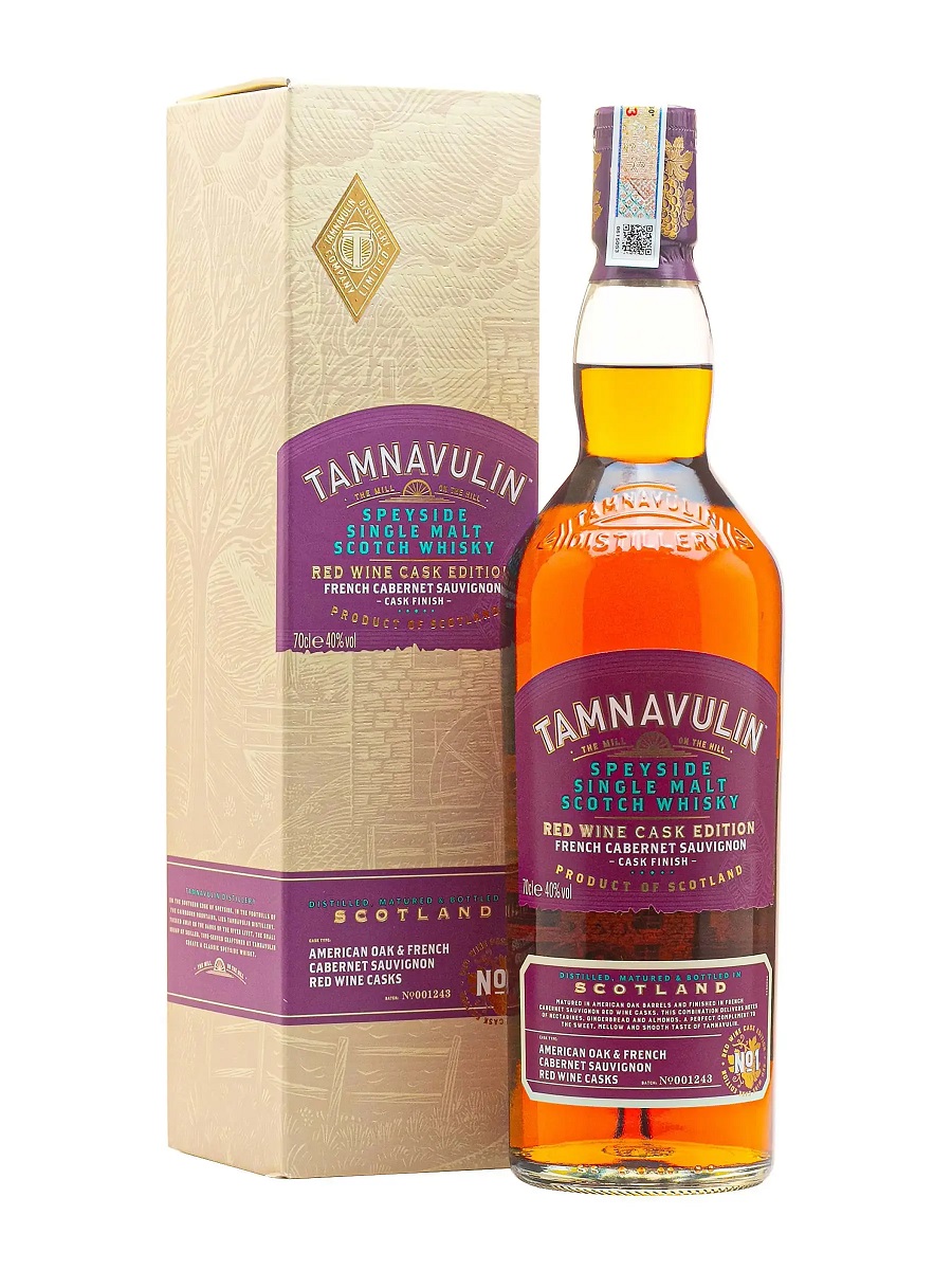 Tamnavulin French Cabernet – Đậm hương trái cây đỏ