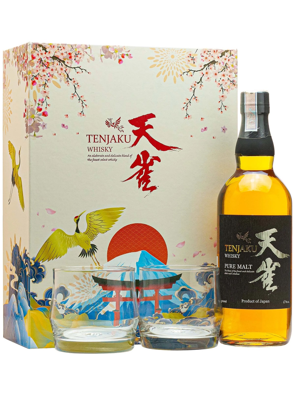 Tenjaku Pure Malt – Hộp Quà Tết 2026 Phiên Bản Tinh Hoa Nhật Bản