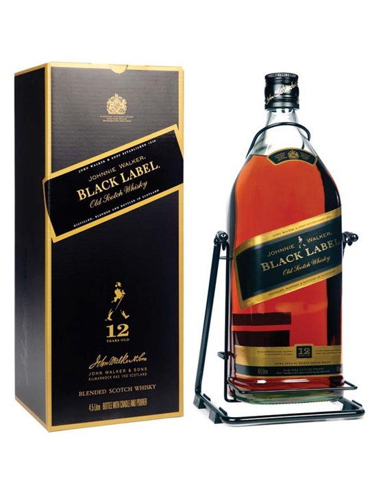 Whisky Johnnie Walker Black 4500ml