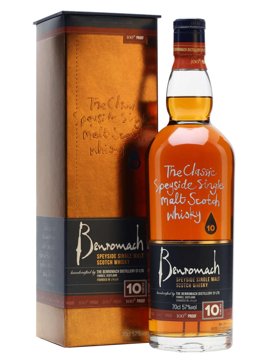 Whisky Benromach 10 Năm - 100 Proof