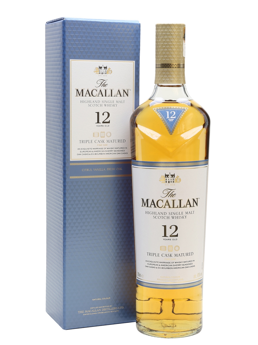 Whisky Macallan 12 Triple Cask