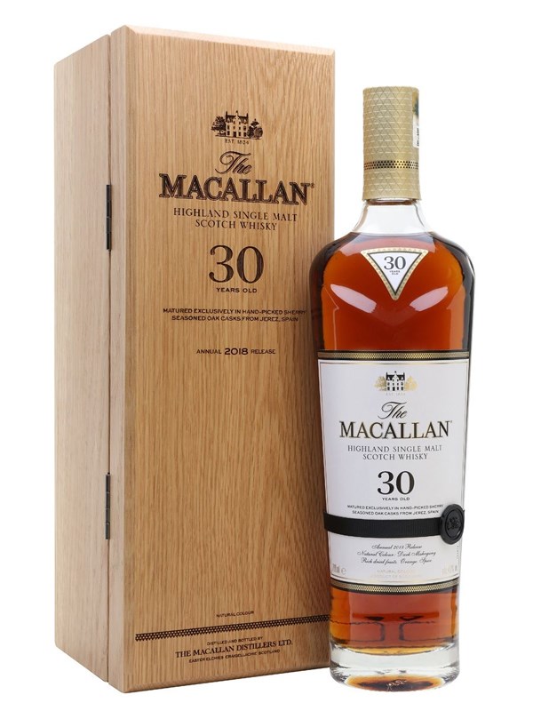 Whisky Macallan 30 Sherry Oak 2018