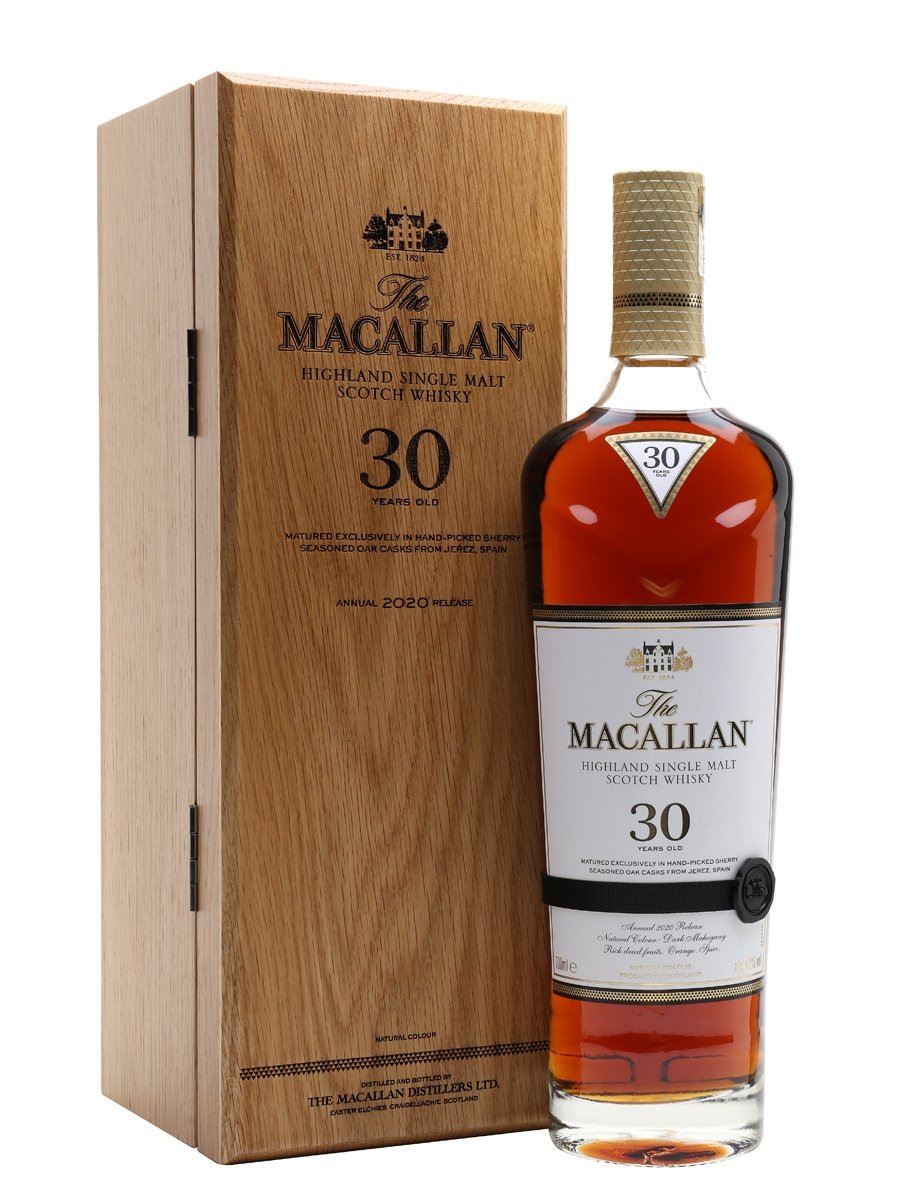 Whisky Macallan 30 Sherry Oak 2020