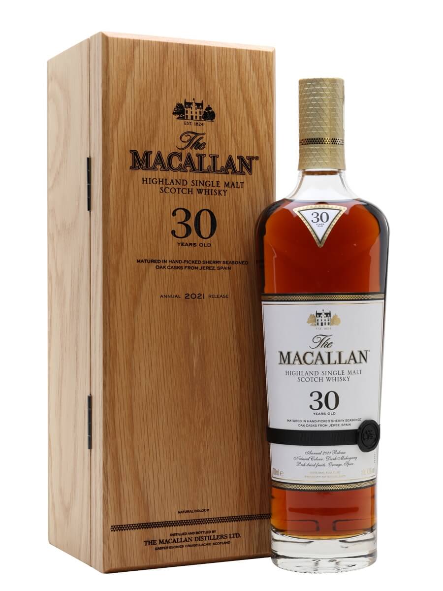 Whisky Macallan 30 Sherry Oak 2021