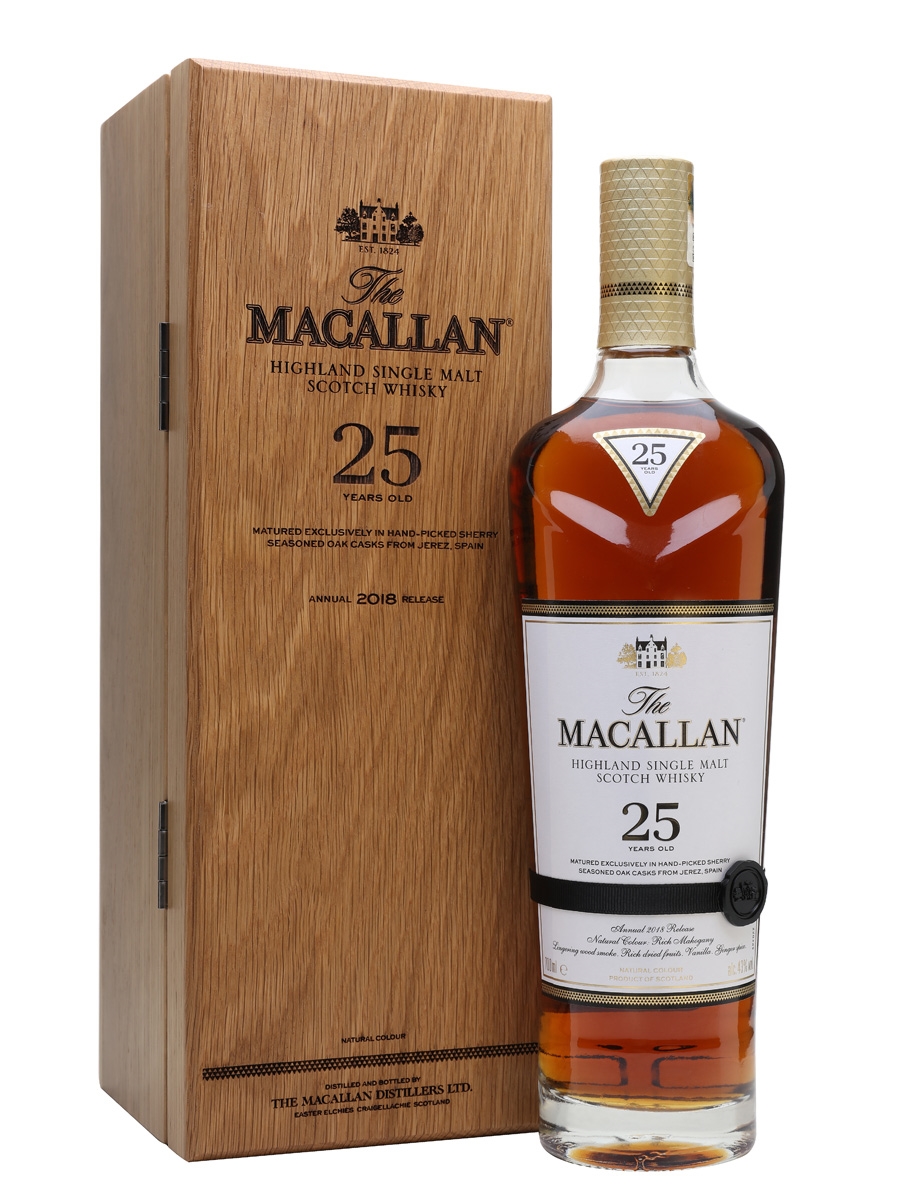 Whisky Macallan 25 Sherry Oak 2018