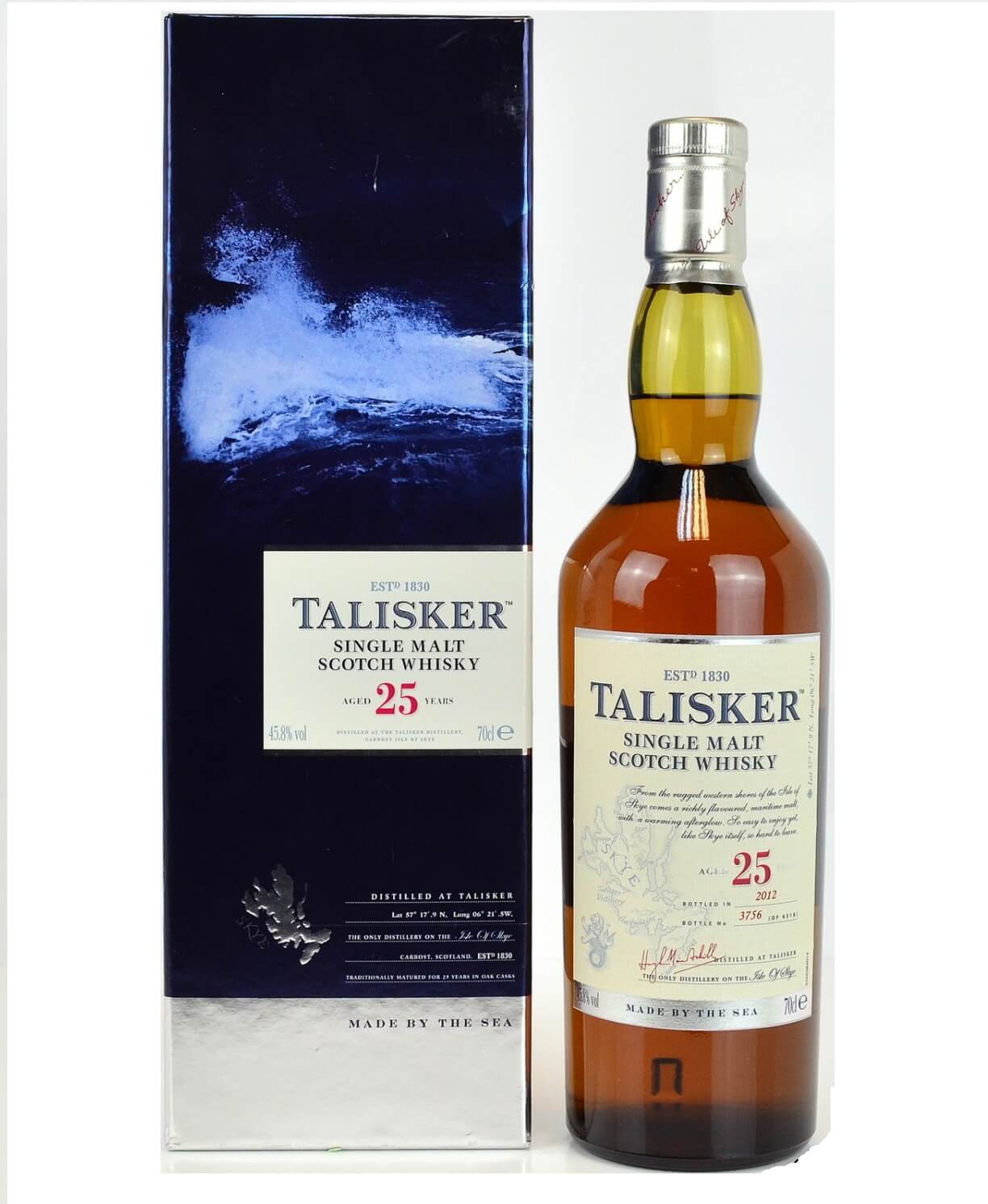 Whisky Talisker 25 YO - 2012 Release