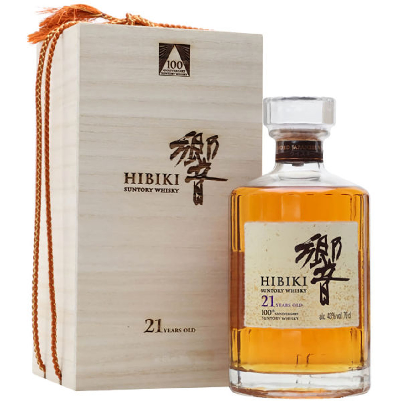 Whisky Hibiki 21 Year Old 100th Anniversary Limited Edition (080686003694)