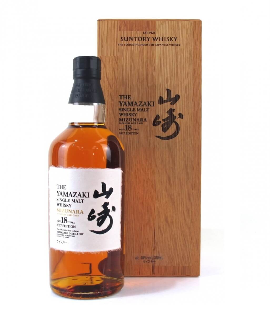 Whisky Yamazaki 18 Mizunara Oak 2017 Edition