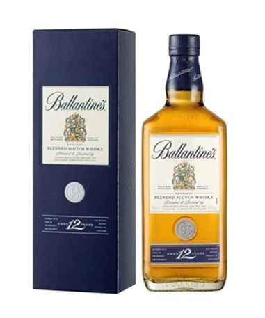 Whisky Ballantines 12 Năm