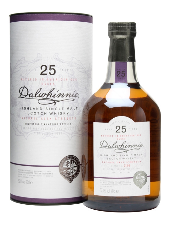 Whisky Dalwhinnie 25 YO Cask Strength