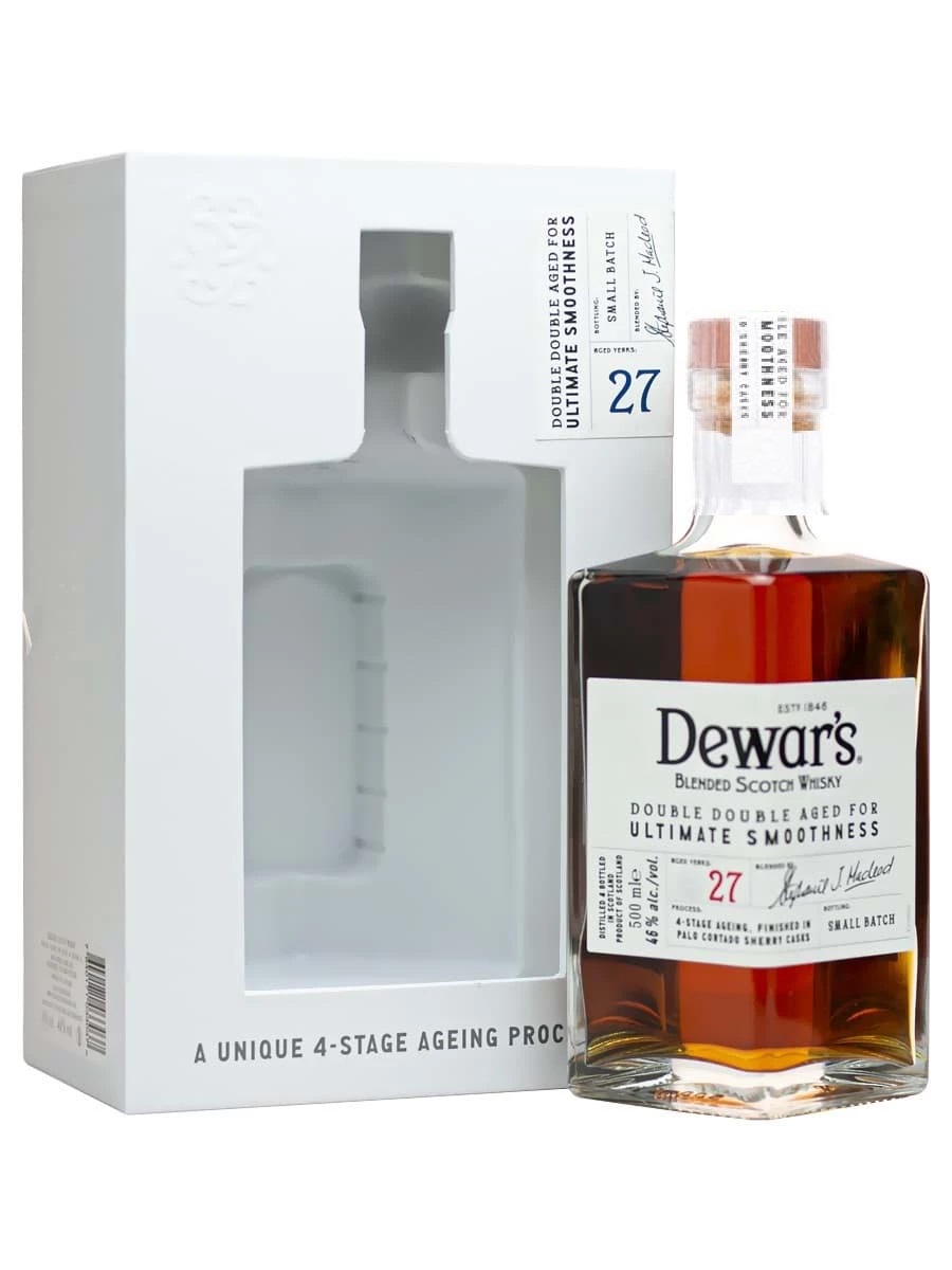 Whisky Dewars 27 YO - Double Double Aged