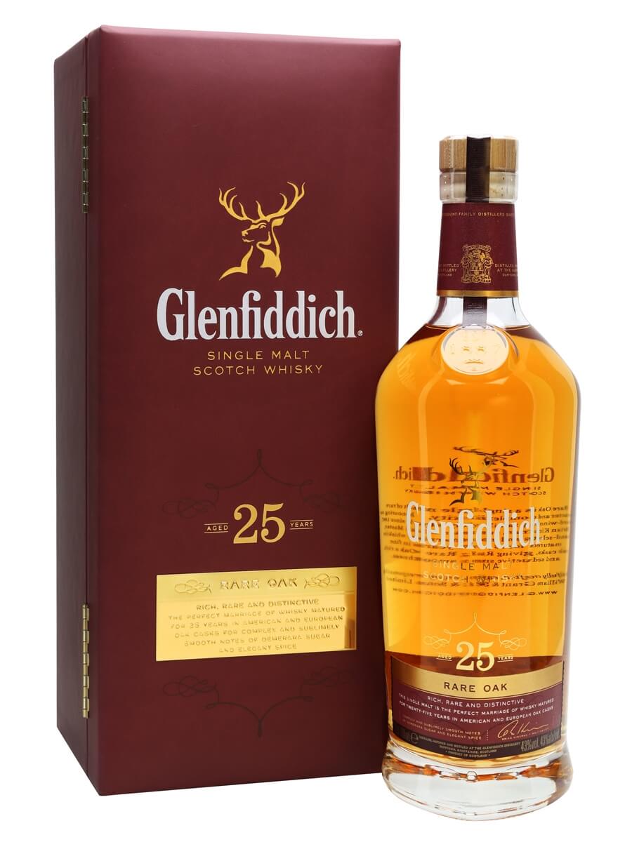 Whisky Glenfiddich 25 YO Rare Oak
